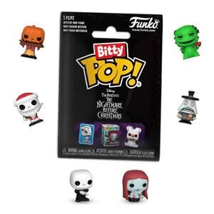 Funko Bitty Pop Surprise The Nightmare Before Christmas Mystery Mini Figure NEW